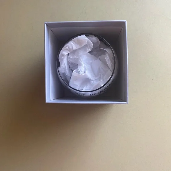 NIB stemless wine glass “IT’S not drinking alone if your dog is home” - Picture 4 of 8